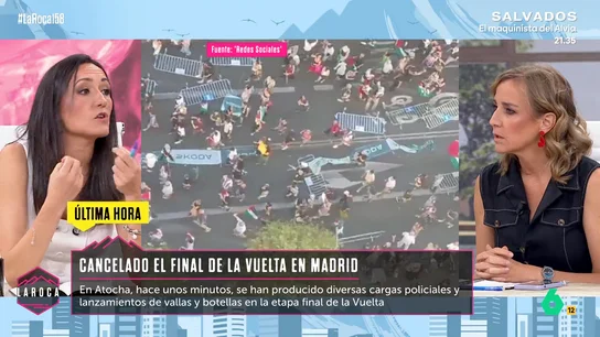 Choque por La Vuelta: Ana Martín habla de "extrema izquierda" y Tania Sánchez le pide "no decir cosas que no sabe" Choque por La Vuelta: Ana Martín habla de "extrema izquierda" y Tania Sánchez le pide "no decir cosas que no sabe"