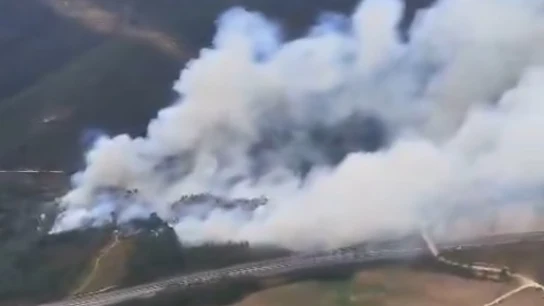 Incendio de Barreiros, Lugo. Incendio de Barreiros, Lugo.