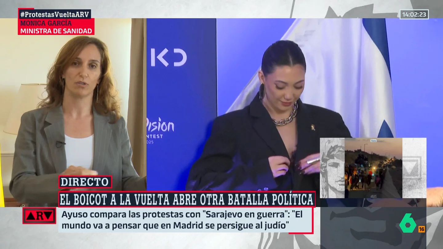 Mónica García, sobre la presencia de Israel en Eurovisión: "No puede presentarse como si no pasase nada. Estamos viendo un genocidio en directo" Mónica García, sobre la presencia de Israel en Eurovisión: "No puede presentarse como si no pasase nada. Estamos viendo un genocidio en directo"