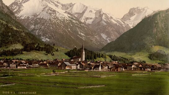 Oberstdorf, sobre 1900