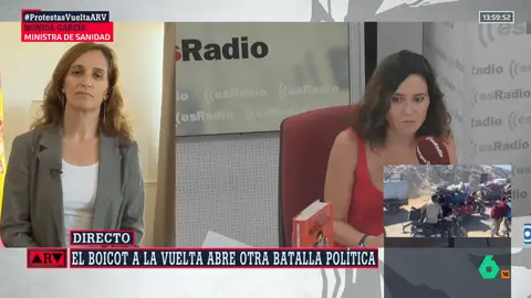 Mónica García asegura que la historia "juzgará a Ayuso" y critica su comparación con Sarajevo: "Es una carrera que tiene consigo misma con decir barbaridades" Mónica García asegura que la historia "juzgará a Ayuso" y critica su comparación con Sarajevo: "Es una carrera que tiene consigo misma con decir barbaridades"