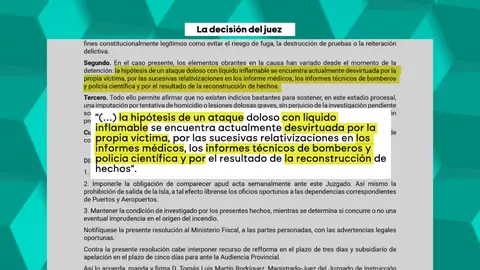 El juez deja libre al joven detenido por el caso de la menor quemada en un incendio en Las Palmas El juez deja libre al joven detenido por el caso de la menor quemada en un incendio en Las Palmas
