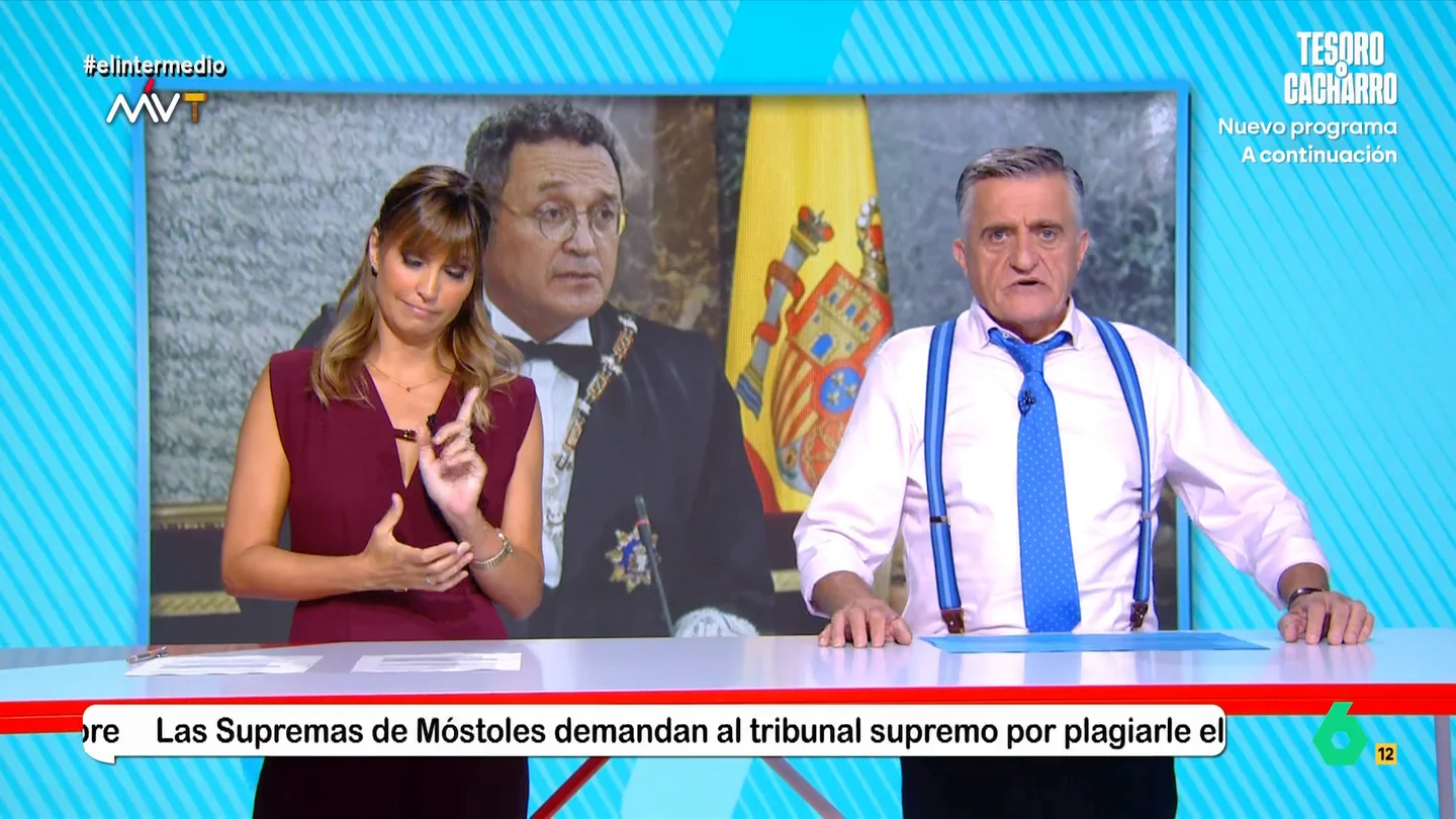 Wyoming, sobre el juez del caso del fiscal general: "Ha tenido tantos fallos que ya le llaman el Morata de la judicatura" Wyoming se muestra sorprendido en este vídeo de que el juez Hurtado haya reconocido su error y le haya rebajado la fianza al fiscal general del Estado: "Como siga reconociendo errores se le va a quedar el caso en nada", comenta.