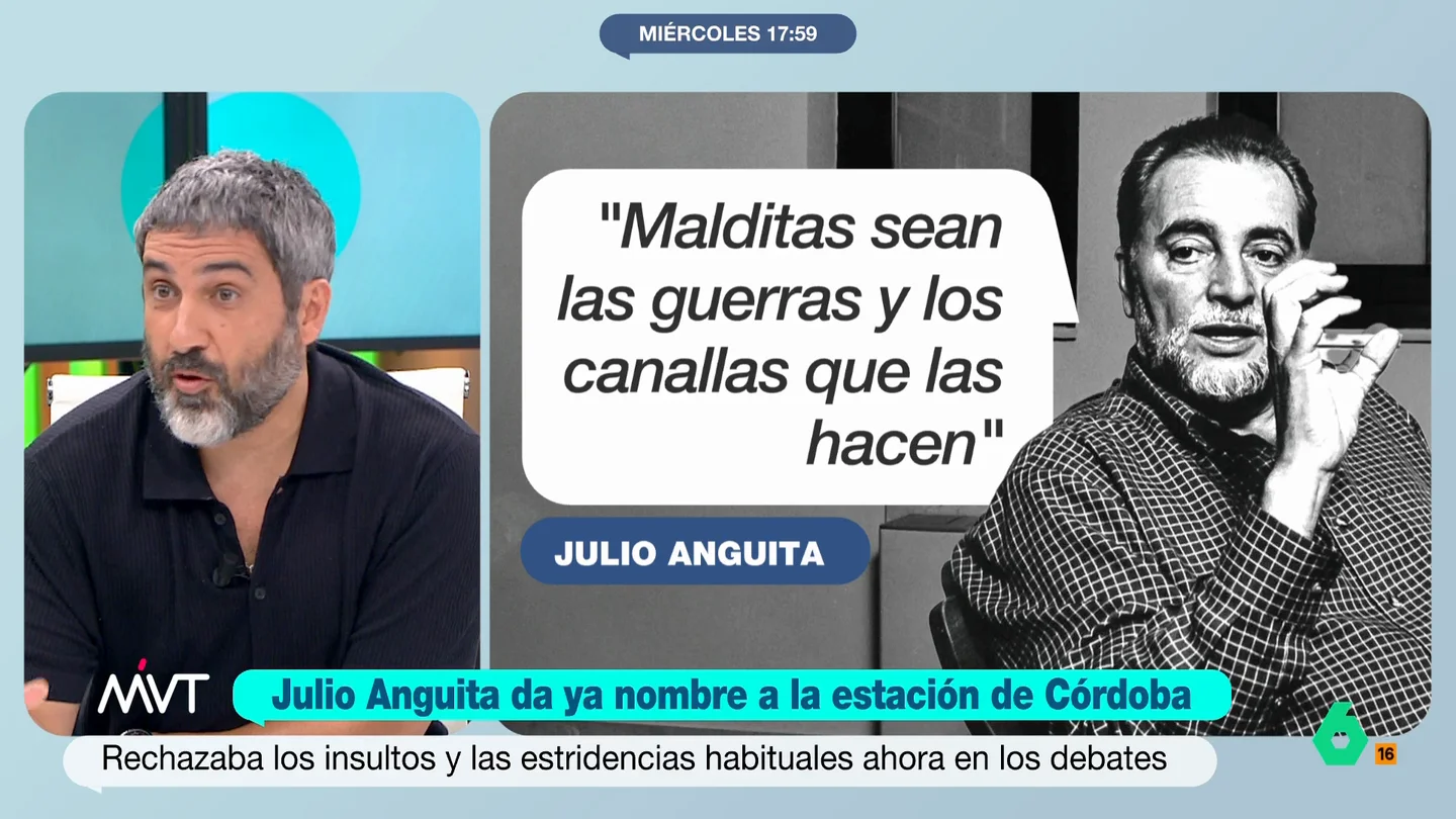 Pedro Águeda afirma que Julio Anguita sería "una estrella en TikTok": "Hace falta para frenar la ola de fascismo" El periodista considera que, hoy en día, son necesarios políticos como el andaluz, una figura de referencia tanto en la política de dicha comunidad autónoma como a nivel nacional.