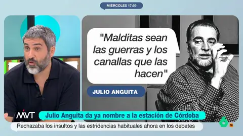 Pedro Águeda afirma que Julio Anguita sería "una estrella en TikTok": "Hace falta para frenar la ola de fascismo" El periodista considera que, hoy en día, son necesarios políticos como el andaluz, una figura de referencia tanto en la política de dicha comunidad autónoma como a nivel nacional.