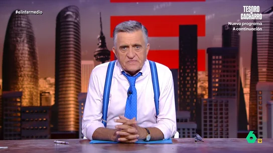 Wyoming, al PSOE: "Estar en el lado bueno de la historia es como el gimnasio, hay que currárselo" Wyoming, al PSOE: "Estar en el lado bueno de la historia es como el gimnasio, hay que currárselo"
