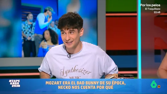 Necko Vidal explica por qué Mozart fue "el Bad Bunny de su época": "Era otro sinvergüenza" Por sorprendente que parezca, las carreras del artista puertorriqueño y del compositor austriaco tienen muchas similitudes. No te pierdas el análisis del violinista en el vídeo principal.