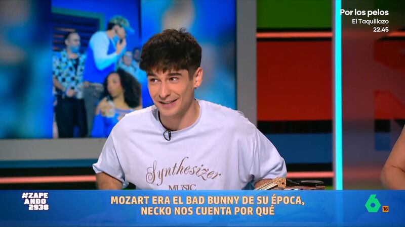 Necko Vidal explica por qué Mozart fue "el Bad Bunny de su época": "Era otro sinvergüenza"