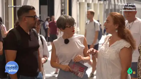 Una mujer, a favor del boicot a Israel: "Hacer algo puede servir o no, pero lo que no sirve de nada es no hacer nada" "Si todo el mundo tuviese miedo o esa desgana por hacer, jamás hubiera cambiado nada en el mundo", opina otra chica en el debate de Thais Villas donde plantea a los españoles si España debería abandonar eventos donde participe Israel.