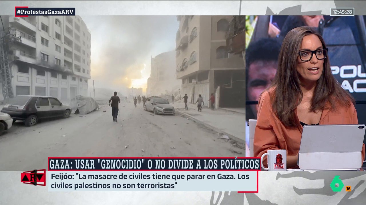 Marta García Aller: "Feijóo se equivoca al insinuar que Sánchez tiene algún alineamiento con Hamás"