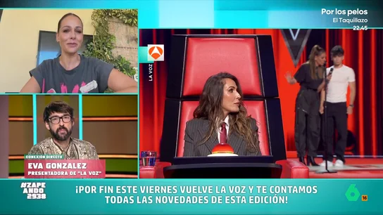 Eva González desvela cómo es Mika, el nuevo coach de 'La Voz': "Me ha sorprendido bastante. Va a revolucionar el plató" Eva González repasa en este vídeo todas las novedades de 'La Voz', desde la incorporación de Mika como nuevo coach, hasta el nuevo 'botón' que tendrán a su disposición los coaches o lo que han llamado "llego y canto".