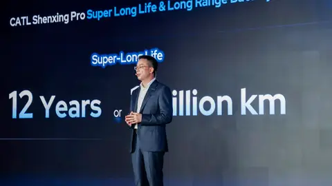 Presentación de la batería Shenxing Pro de CATL en el Salón de Múnich Presentación de la batería Shenxing Pro de CATL en el Salón de Múnich