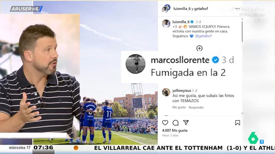 El meteorólogo Marc Redondo carga contra Marcos Llorente por afirmar que nos fumigan con 'chemtrails': "Esto no puede pasar" El meteorólogo Marc Redondo carga contra Marcos Llorente por afirmar que nos fumigan con 'chemtrails': "Esto no puede pasar"