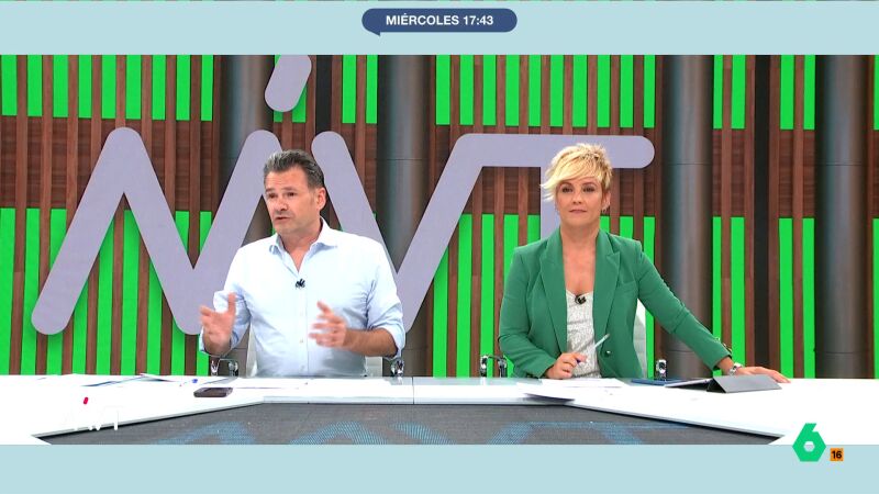Iñaki López, a Zaida Cantera: "Se ha tomado un café entero de esta casa, ya puedes decir que has estado en una guerra"