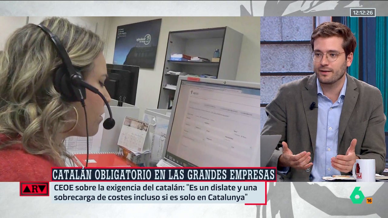 Barroso, sobre la exigencia de Junts de catalán obligatorio en empresas: "Su obsesión por los derechos lingüísticos contrasta con lo poco que le importan los derechos laborales"