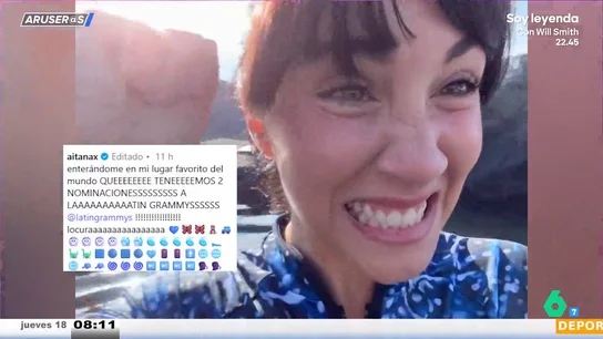 Aitana celebra con Plex en Islandia su doble nominación a los Grammy Latinos Aitana celebra con Plex en Islandia su doble nominación a los Grammy Latinos
