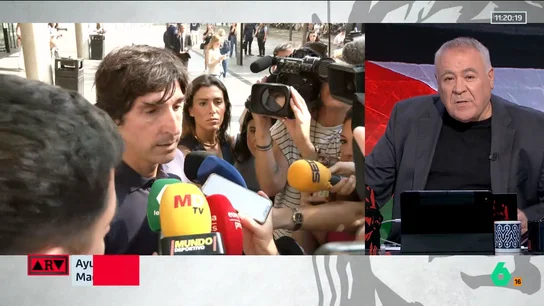 La reacción de Ferreras antes de las declaraciones por el 'caso Negreira': "¿Saben qué ha pasado después de todos estos años? Nada" La reacción de Ferreras antes de las declaraciones por el 'caso Negreira': "¿Saben qué ha pasado después de todos estos años? Nada"