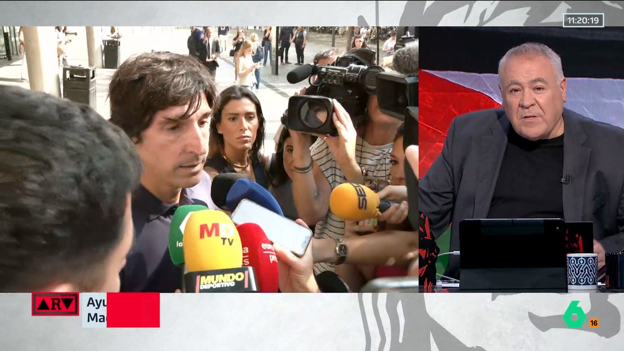 La reacción de Ferreras antes de las declaraciones por el 'caso Negreira': "¿Saben qué ha pasado después de todos estos años? Nada"