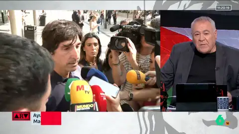 La reacción de Ferreras antes de las declaraciones por el 'caso Negreira': "¿Saben qué ha pasado después de todos estos años? Nada" La reacción de Ferreras antes de las declaraciones por el 'caso Negreira': "¿Saben qué ha pasado después de todos estos años? Nada"