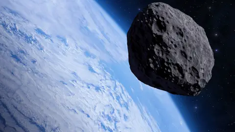 Asteroide aproximándose a la Tierra Asteroide aproximándose a la Tierra