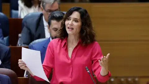 La presidenta de la Comunidad de Madrid, Isabel Díaz Ayuso La presidenta de la Comunidad de Madrid, Isabel Díaz Ayuso