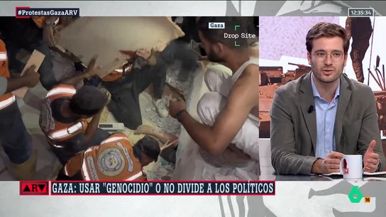 Alan Barroso, sobre la posición del PP respecto al genocidio en Gaza: "El PP ha decidido hacer un espejo de Pedro Sánchez" Alan Barroso, sobre la posición del PP respecto al genocidio en Gaza: "El PP ha decidido hacer un espejo de Pedro Sánchez"