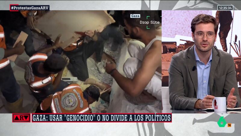 Alan Barroso, sobre la posición del PP respecto al genocidio en Gaza: "El PP ha decidido hacer un espejo de Pedro Sánchez"