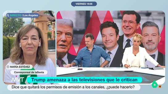 María Estévez afirma que en EEUU se está viviendo "una caza de brujas": "Es la caída del derecho a poder decir lo que piensas" JD Vance ha pedido a los ciudadanos estadounidenses que denuncien a cualquier persona que critique al activista ultra Charlie Kirk. Como expone la corresponsal, el derecho a la libertad de expresión está protegido por la Constitución de EEUU.