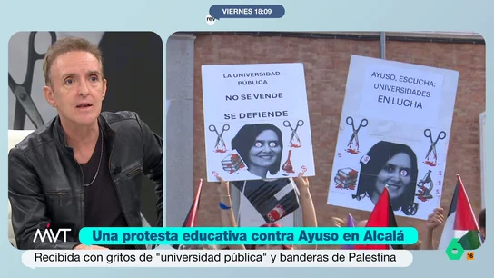 Ramoncín carga contra Ayuso tras las protestas estudiantiles: "Lo que le molesta es que no está todo el mundo llamándola guapa" Ramoncín carga contra Ayuso tras las protestas estudiantiles: "Lo que le molesta es que no está todo el mundo llamándola guapa"