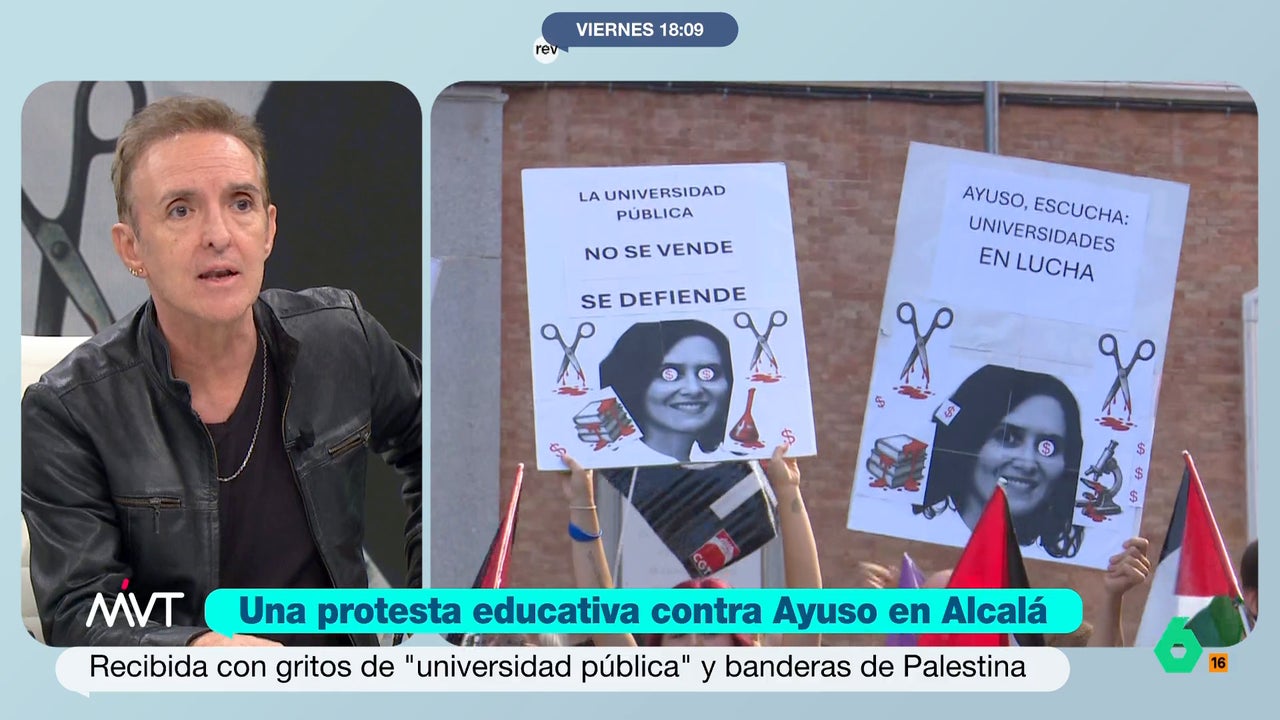 Ramoncín carga contra Ayuso tras las protestas estudiantiles: "Lo que le molesta es que no está todo el mundo llamándola guapa"