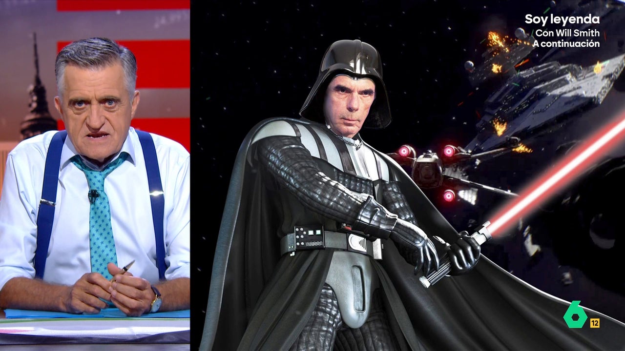 Wyoming 'descubre' por qué Aznar defiende tanto el uso de la fuerza en Israel: "Es 'lobby-Wan Kenobi'"