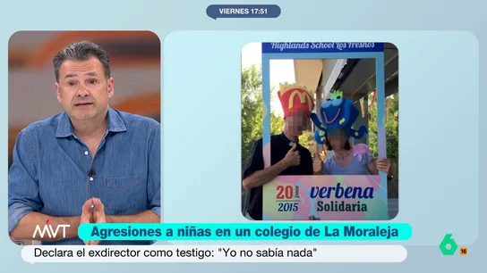 Iñaki López, tras la declaración de dos profesoras del colegio Highlands: "Esto se podría haber evitado" La investigación sobre hechos ocurridos en el colegio Highlands de El Encinar, en Madrid, sigue avanzado. Este viernes han declarado dos profesoras a las que las alumnas habrían comunicado lo que estaba sucediendo con el excapellán del centro.