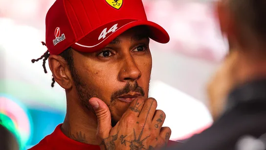 Lewis Hamilton en el GP de Azerbaiyán Lewis Hamilton en el GP de Azerbaiyán