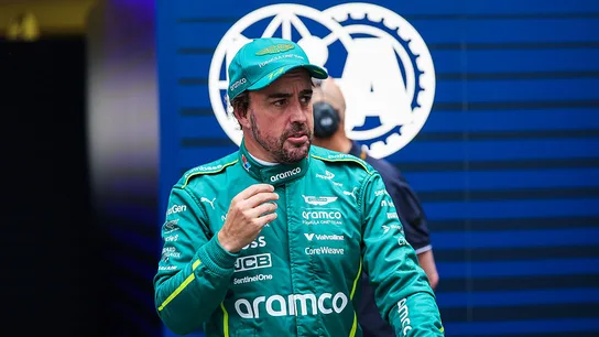 Fernando Alonso en el GP de Azerbaiyán Fernando Alonso en el GP de Azerbaiyán