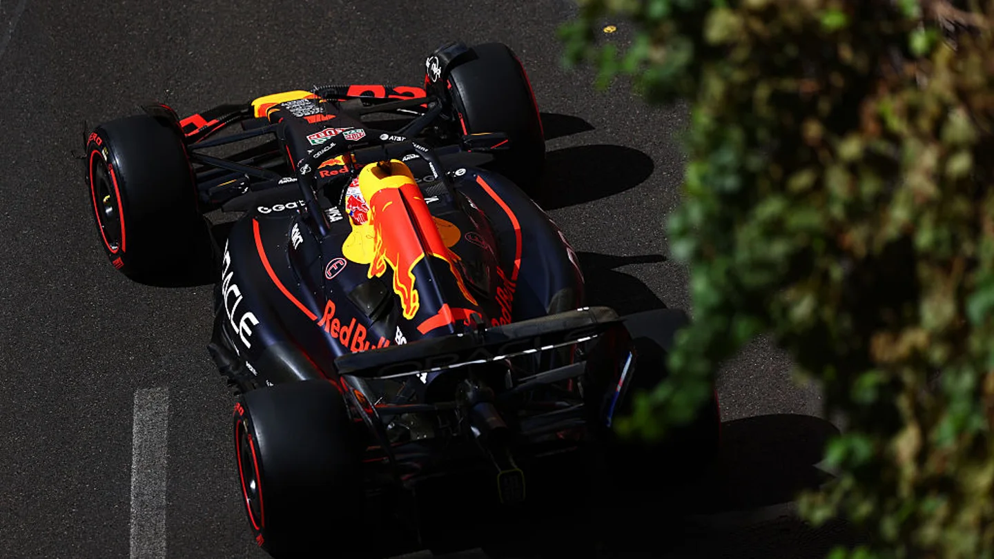 Max Verstappen en Bakú Max Verstappen en Bakú