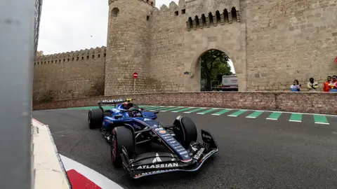 Carlos Sainz en el GP de Azerbaiyán Carlos Sainz en el GP de Azerbaiyán