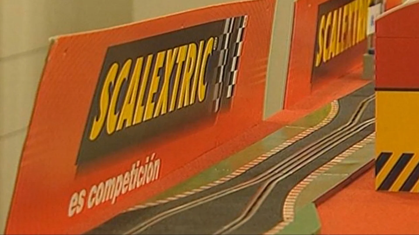 Imagen de archivo de un Scalextric Imagen de archivo de un Scalextric