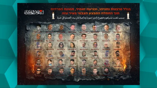 Hamás publica una "imagen de despedida" de los rehenes que siguen en la Franja de Gaza. Hamás publica una "imagen de despedida" de los rehenes que siguen en la Franja de Gaza.