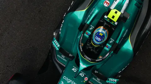 Fernando Alonso en el GP de Azerbaiyán Fernando Alonso en el GP de Azerbaiyán
