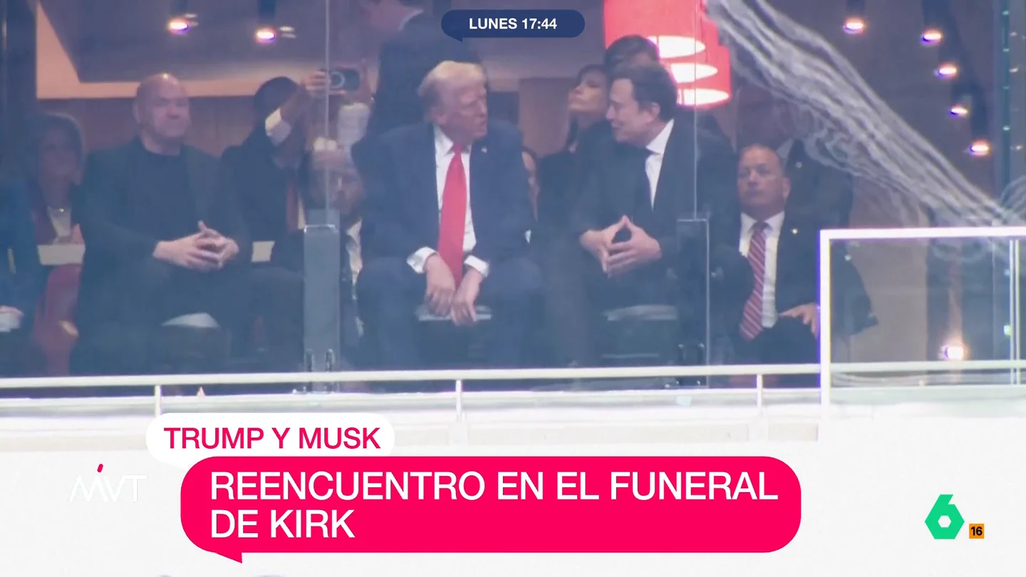 Iñaki López: "El único milagro que se le conoce a Charlie Kirk es el de volver a juntar a Trump y Musk" Iñaki López: "El único milagro que se le conoce a Charlie Kirk es el de volver a juntar a Trump y Musk"