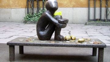El niño de hierro de Gamla Stan