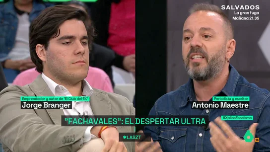 Antonio Maestre: "Yo digo '¡Viva España!', pero el '¡Arriba España!' es fascista" Antonio Maestre: "Yo digo '¡Viva España!', pero el '¡Arriba España!' es fascista"