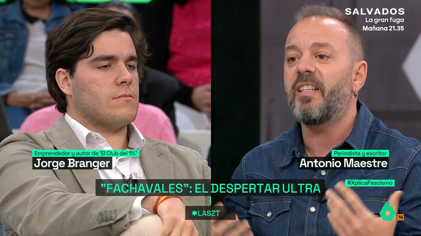 Antonio Maestre: "Yo digo '¡Viva España!', pero el '¡Arriba España!' es fascista" Antonio Maestre: "Yo digo '¡Viva España!', pero el '¡Arriba España!' es fascista"