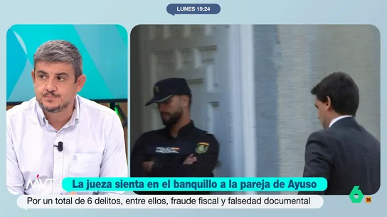 Pérez Medina señala un factor clave en el juicio al novio de Ayuso: "Se va a producir con la sentencia del Fiscal General" Pérez Medina señala un factor clave en el juicio al novio de Ayuso: "Se va a producir con la sentencia del Fiscal General"