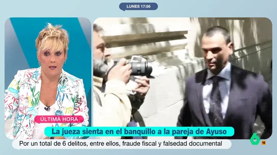 Cristina Pardo: "Si nos parece mal que Sánchez critique a los jueces, nos tiene que parecer mal que Ayuso critique las investigaciones" Tras la decisión de la jueza de abrir juicio oral a Alberto González Amador, Más Vale Tarde recuerda cómo ha sido la defensa de Isabel Díaz Ayuso de su pareja. La respuesta de Cristina Pardo, en este vídeo.