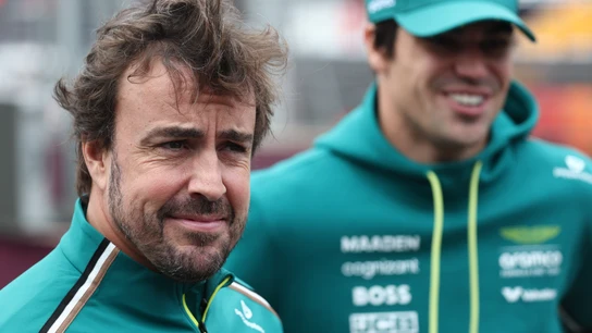 Fernando Alonso y Lance Stroll Fernando Alonso y Lance Stroll