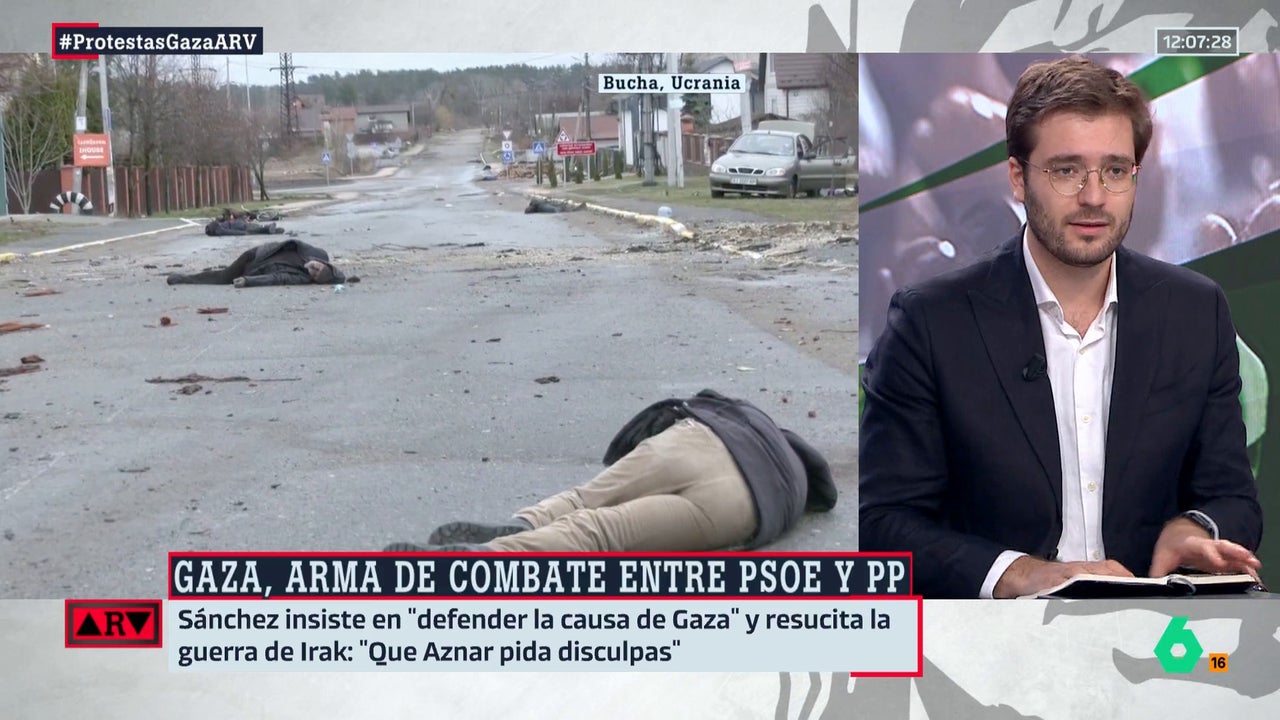 Alan Barroso, tras las palabras de Martínez-Almeida sobre Gaza: "Se les está cayendo la cara de vergüenza en tiempo récord"
