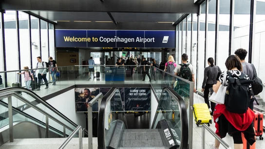 Aeropuerto de Kastrup en Copenhague, en una imagen de archivo. Aeropuerto de Kastrup en Copenhague, en una imagen de archivo.