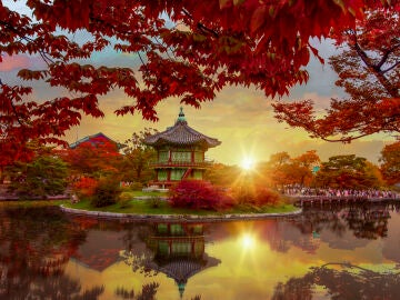 Corea del Sur en oto&ntilde;o