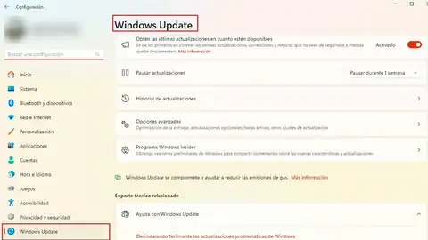 Comprobando actualizaciones Comprobando actualizaciones